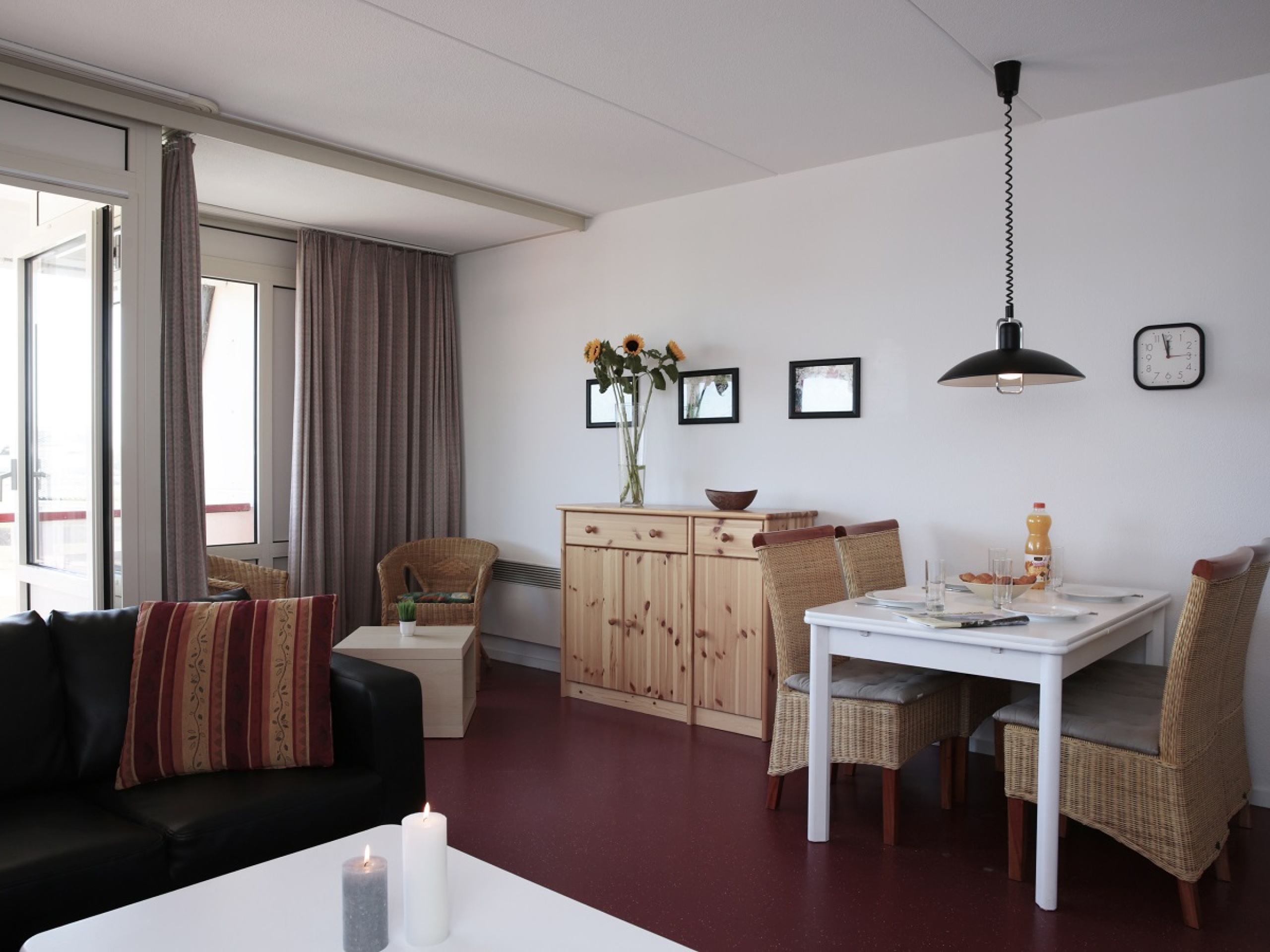 Geniet van de ochtendzon in het kindvriendelijke appartement