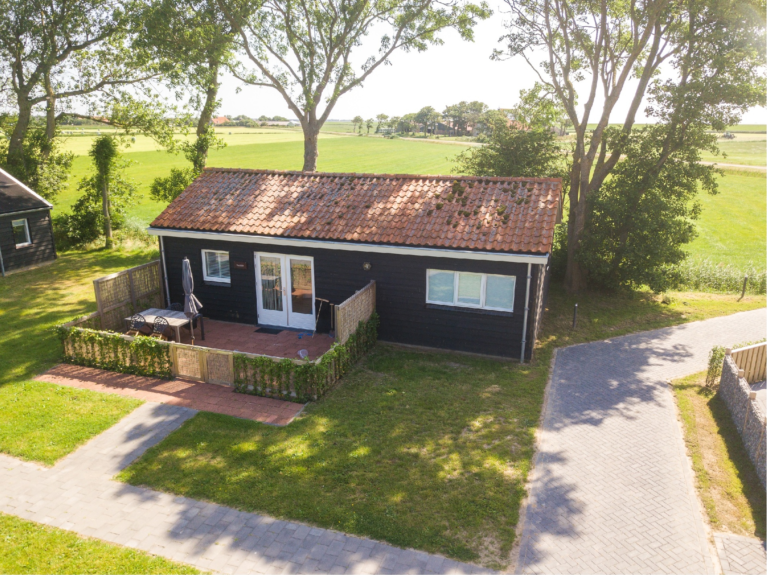 Wohnung mit spektakulärer Aussicht, weit und grün