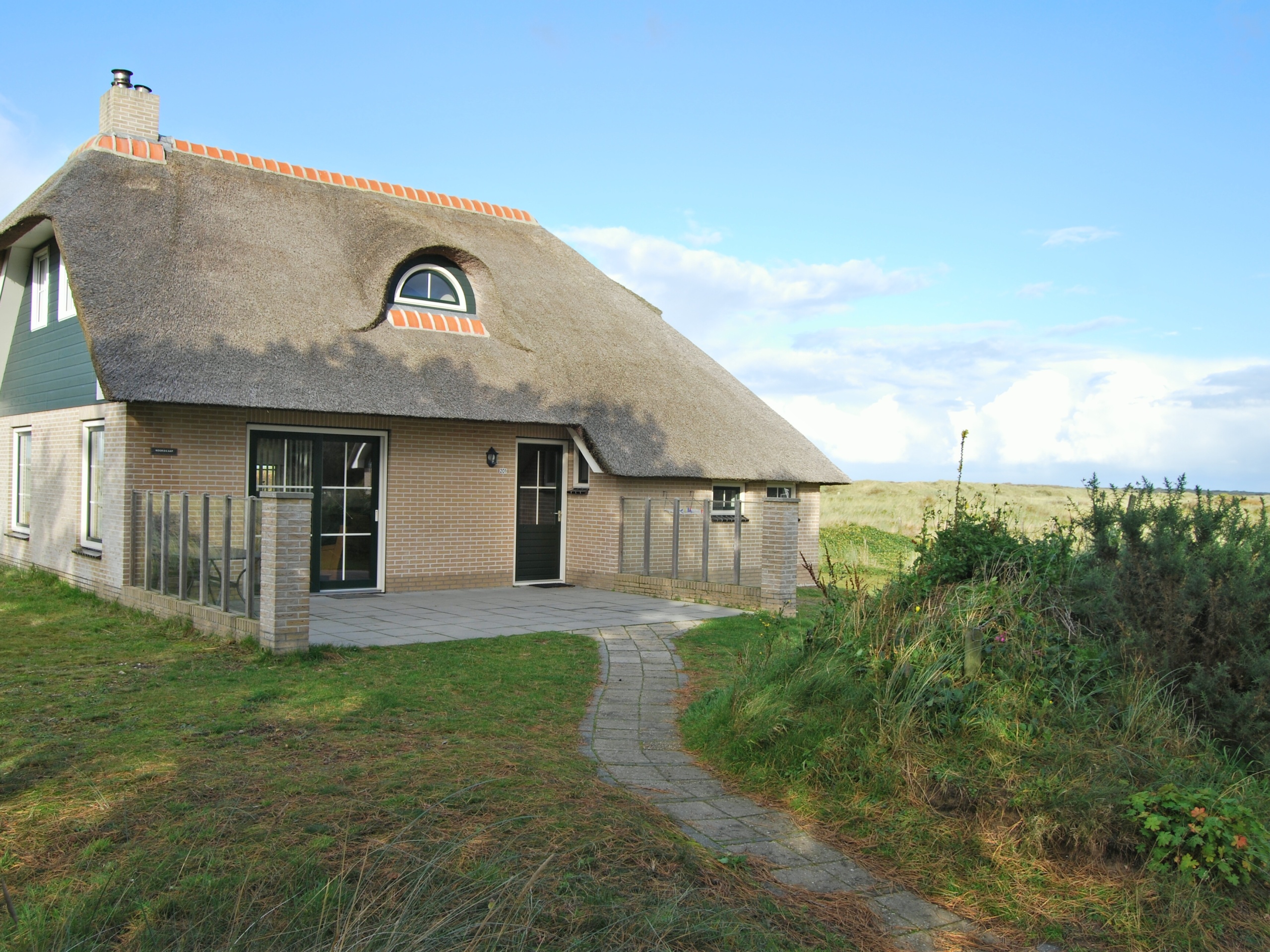 Unobstructed view of the dune landscape